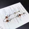 Bulgari DIVAS?? Dream Bracelet With Carnelian And Mother Of Pearl