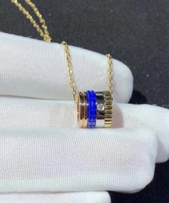 Boucheron Quatre Blue Edition Mini Ring Pendant JPN00635