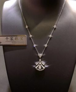 Bulgari Divas?? Dream Necklace White Gold Set Diamonds 358220