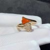 Bulgari Divas?? Dream Ring Diamonds And Carnelian AN858645