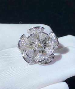 Bulgari Divas?? Dream Ring White Gold And Diamond Ring 857079