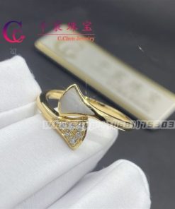 Bulgari Divas?? Dream Small Contraire Ring Yellow Gold
