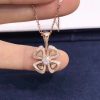 Bulgari Fiorever Rose Gold Necklace 356223