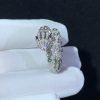 Bulgari Serpenti Ring White Gold Set With Pav?? Diamonds Ring