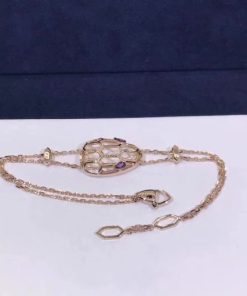 Bulgari Serpenti rose gold bracelet BR857739