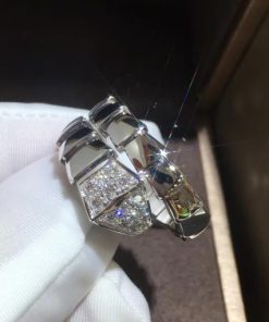 Bulgari Serpenti Viper One-Coil Ring On The Head 345218