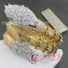 Bulgari Serpenti Yellow Gold Bracelet Diamond And Emerald Bracelet