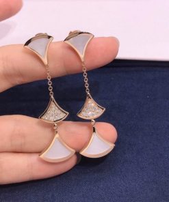 Bvlgari Divas?? Dream Earrings Mother of Pearl 352603