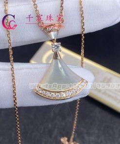Bvlgari Divas?? Dream Necklace Set with Mother of Pearl 356452