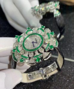 Bvlgari Divas?? Dream Watch 102463 DVW39D2GD2EL Black Strap