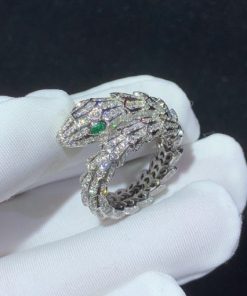 Bvlgari Serpenti Ring Set with Malachite 355013
