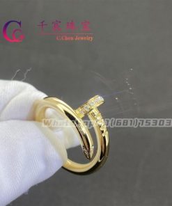 Cartie Juste Un Clou Ring Yellow Gold B4216900