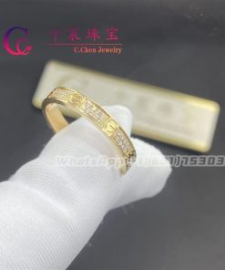 Cartie Love Ring Sm Yellow Gold Diamonds B4218000