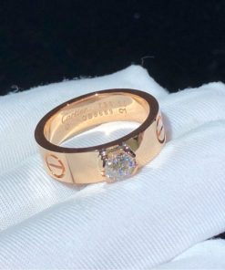 Cartie Love Solitaire Rose Gold Diamond N4250100