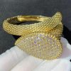 Boucheron Serpent Boh??me Bangle Bracelet JBT00502M