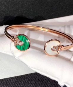 Cartier Amulette de Cartier Bracelet Malachite and mother-of-pearl