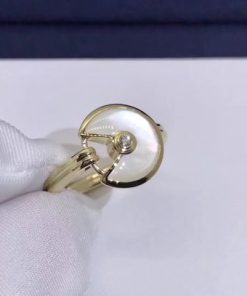Cartier Amulette De Cartier Ring Xs Model Mother-of-pearl -B4213300