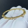 Cartier Ecrou De Cartier Bracelet Diamond Yellow Gold