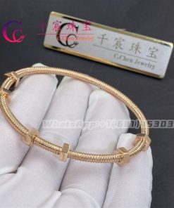 Cartier Ecrou De Cartier Bracelet Rose Gold B6049517
