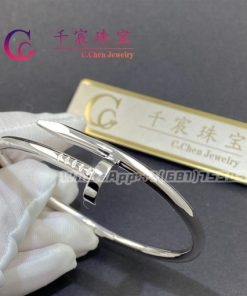 Cartier Juste Un Clou Bracelet White Gold B6048317