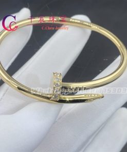 Cartier Juste Un Clou Bracelet Yellow Gold Diamonds B6048617