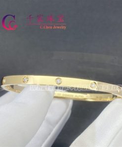 Cartier Love Bracelet Small Model 10 Diamonds B6047817