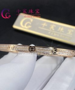 Cartier Love Bracelet Small Model Pav? Diamonds N6710717