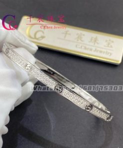 Cartier Love Bracelet Small Model Pav? Diamonds N6710817