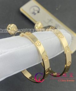 Cartier Love Earrings 18k Yellow Gold ?C B8028200