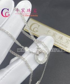 Cartier Love Necklace 2 Diamonds B7219400