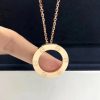 Cartier Love Necklace Rose Gold B7014400