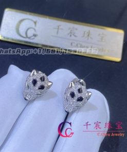 Cartier Panth??re de Cartier earrings 18K White gold N8515269