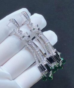 Cartier Panth??re De Cartier Earrings White Gold HP800976