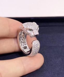 Cartier Panth?re De Cartier Ring White Gold Diamonds N4225200