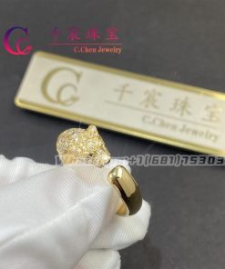 Cartier Panth??re De Cartier Ring Yellow Gold N4765800