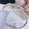 Cartier Panth??re De Cartier White Gold Bracelet Pave Diamonds