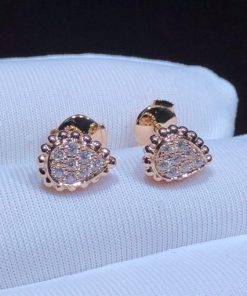 Boucheron Serpent Boh??me Earring Yellow Gold Diamond Lapis Lazuli JCO01427