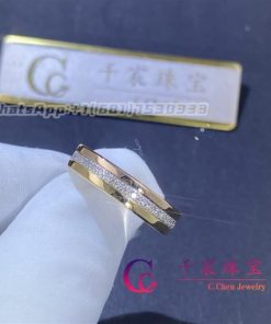 Cartier Vendome Louis Cartier wedding band, 3.5 mm width, paved B4052900