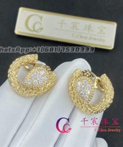 Boucheron Serpent Boh??me Ear Studs S Motif JCO01311