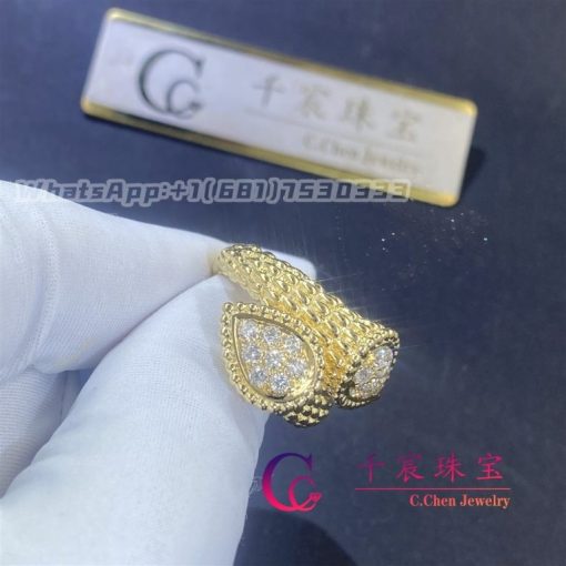 Boucheron Serpent Boh??me Toi Et Moi Ring S Motif JRG04BAB1 - 图片 3