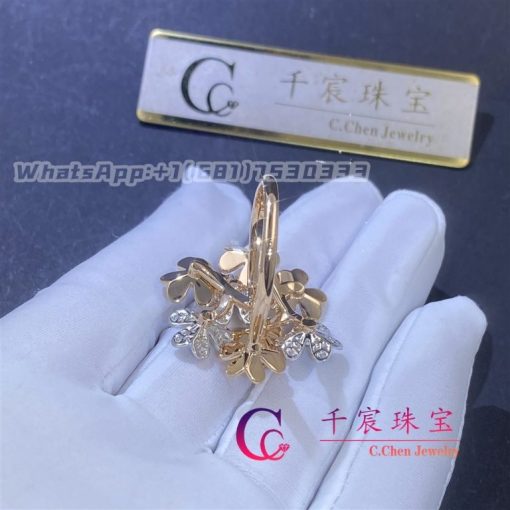 Van Cleef & Arpels Frivole ring, 8 flowers 18K rose gold, Diamond VCARPFIQ00 - 图片 4